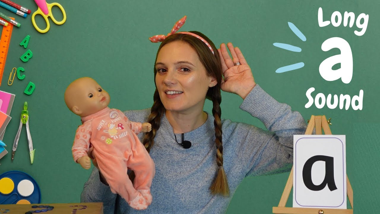 Long 'a' Sound | Learn Phonics | 'a' Makes 'ai/ay' Words | Vowel Sound | British Teacher