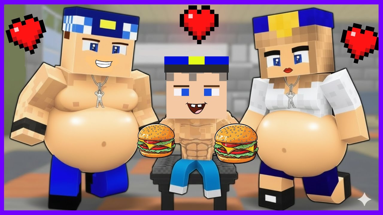 KEREM KOMİSER AİLESİ OBEZ OLDU 😂 - Minecraft Parodileri