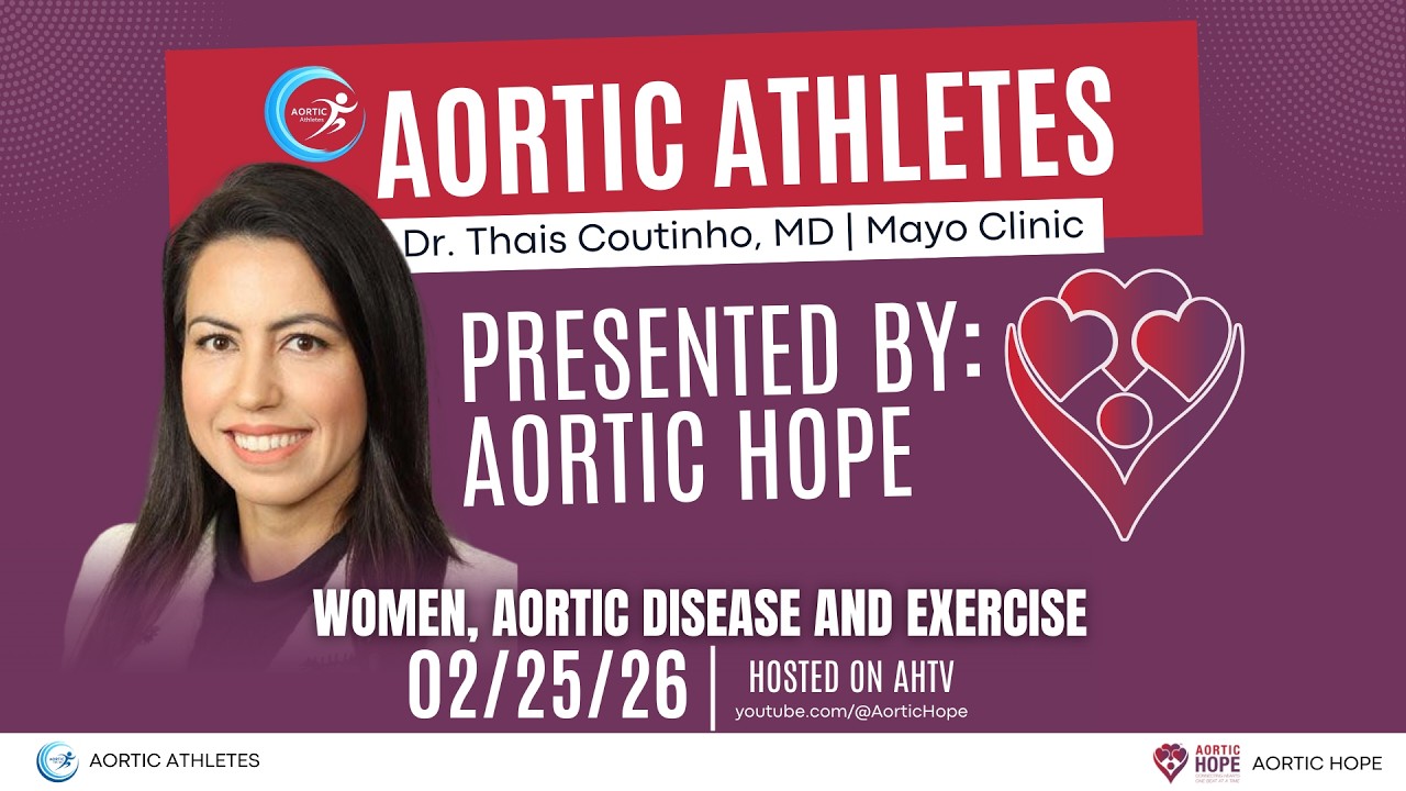 AHTV |Aortic Athletes present Dr. Thais Coutinho, MD