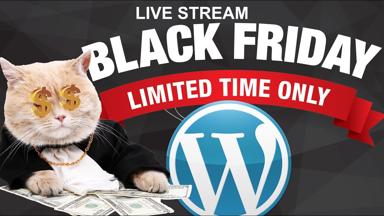 Black Friday Cyber Monday WordPress Deals for 2019 Live Review