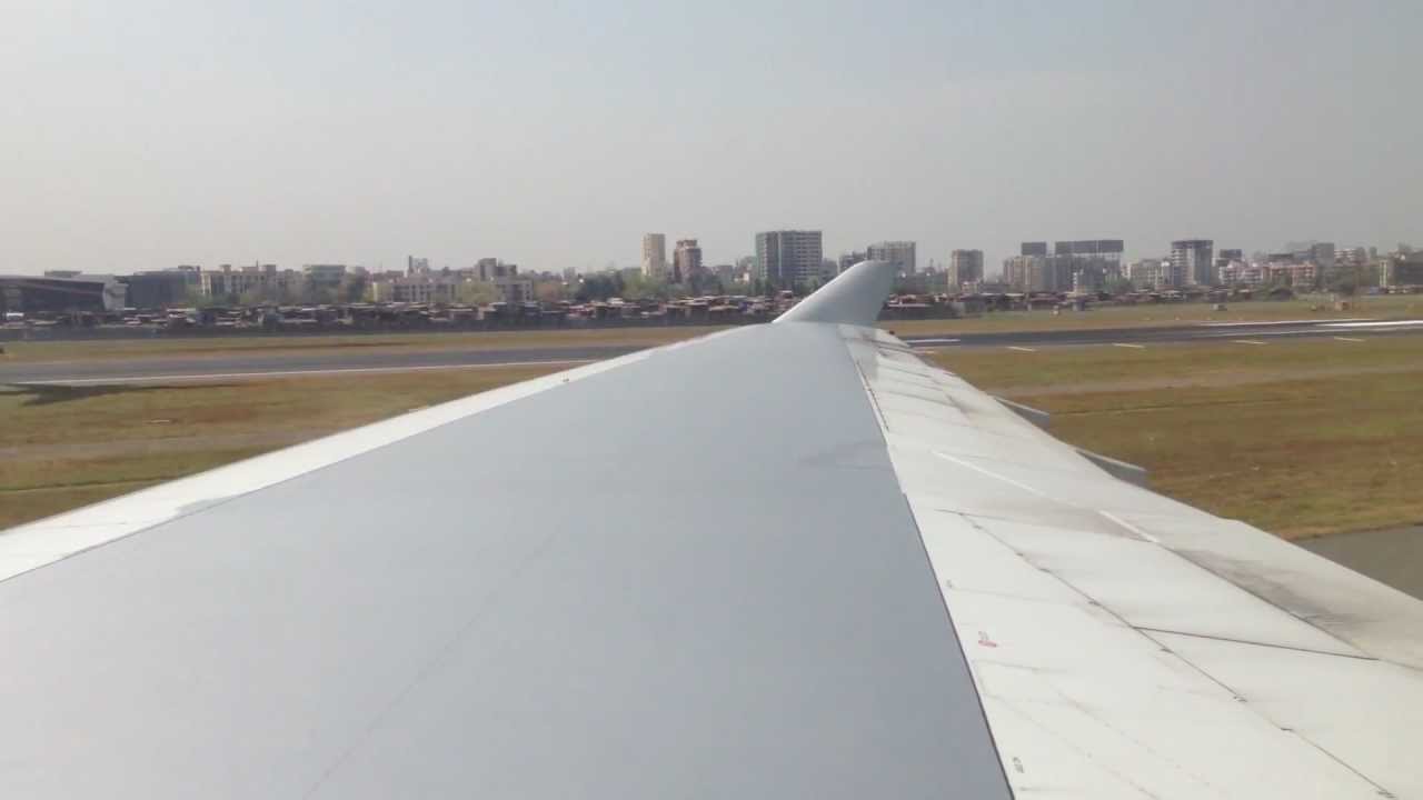 British Airways 747-400 Landing on flight from London Heathrow (LHR) to Mumbai (BOM)
