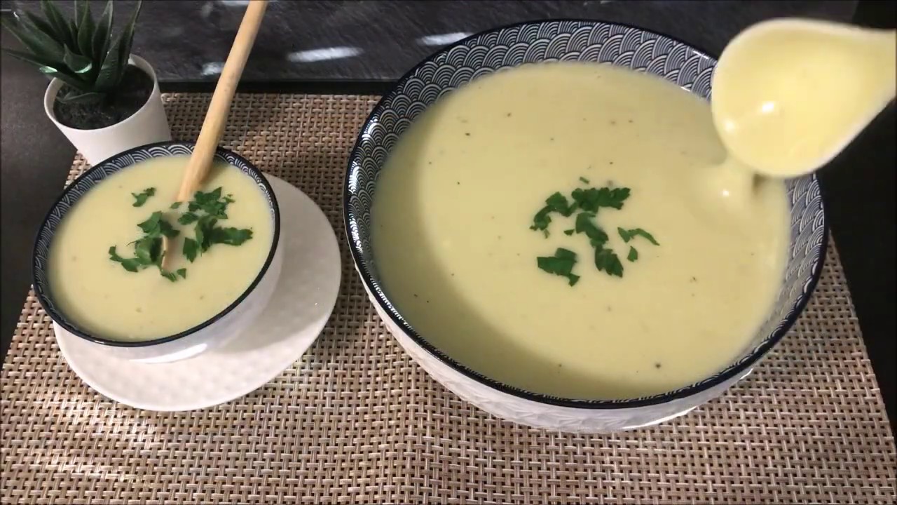 شوربة البطاطس اقتصادية كريمية وجد لذيذة