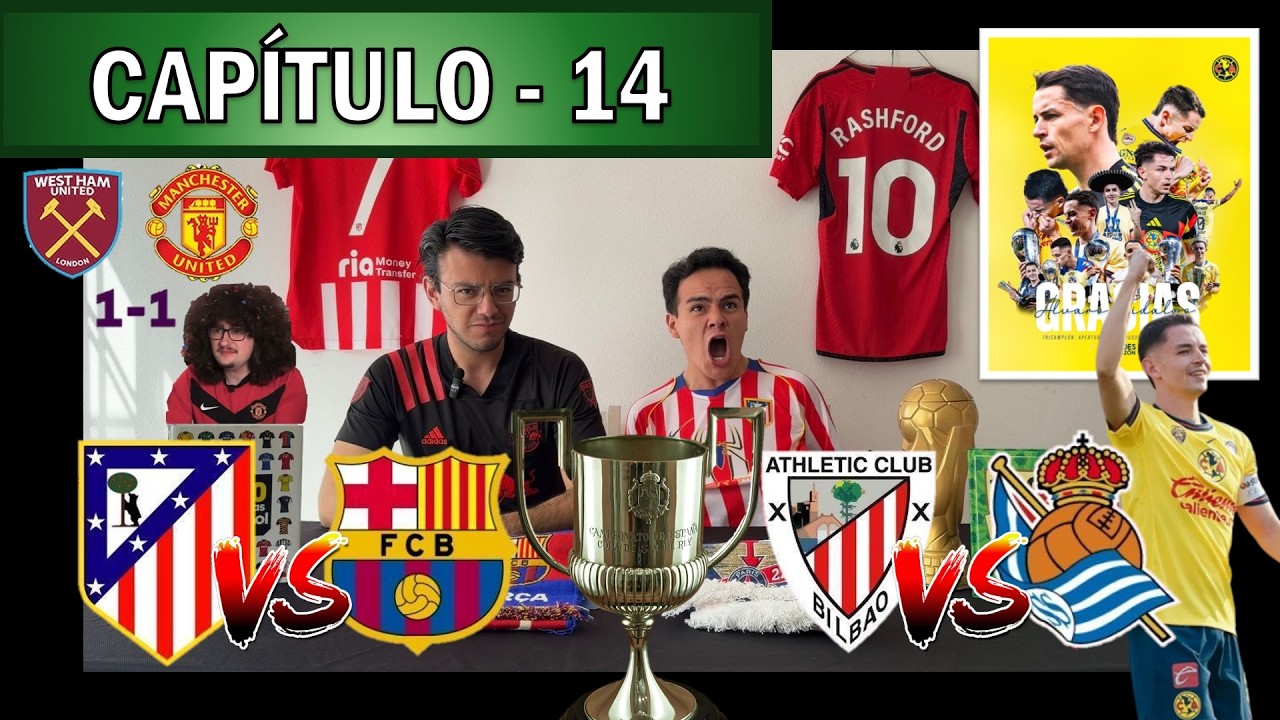 NO HUBO CORTE PARA THE UNITED STRAND, ATLÉTICO VS BARCELONA . INEXPERTOS FC - CAPÍTULO 14.