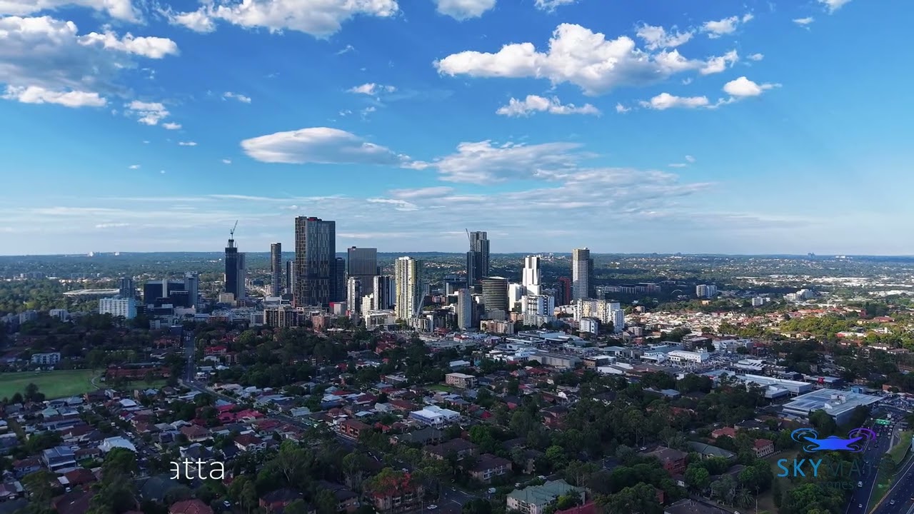 ✨ Parramatta Drone Tour | Stunning Aerial Views of Parramatta River #viralvideo #foryou #travel