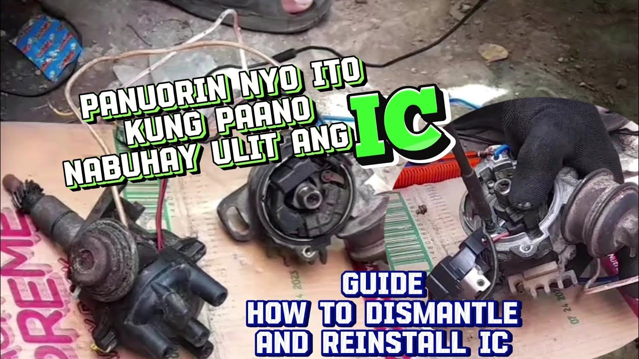 IC ng Distributor Panuorin nyo kung Paano i Repair at Condition ulit #walangPalya