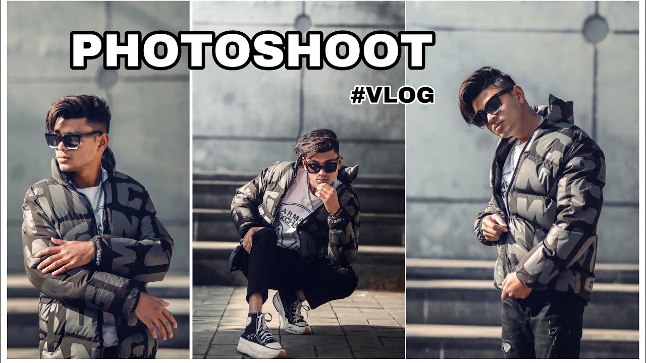 ЭПИЧЕСКАЯ ФОТОСЕССИЯ 🔥 #vlog 10 крутых поз для фотосессии для парней 🔥 от Click Ankit