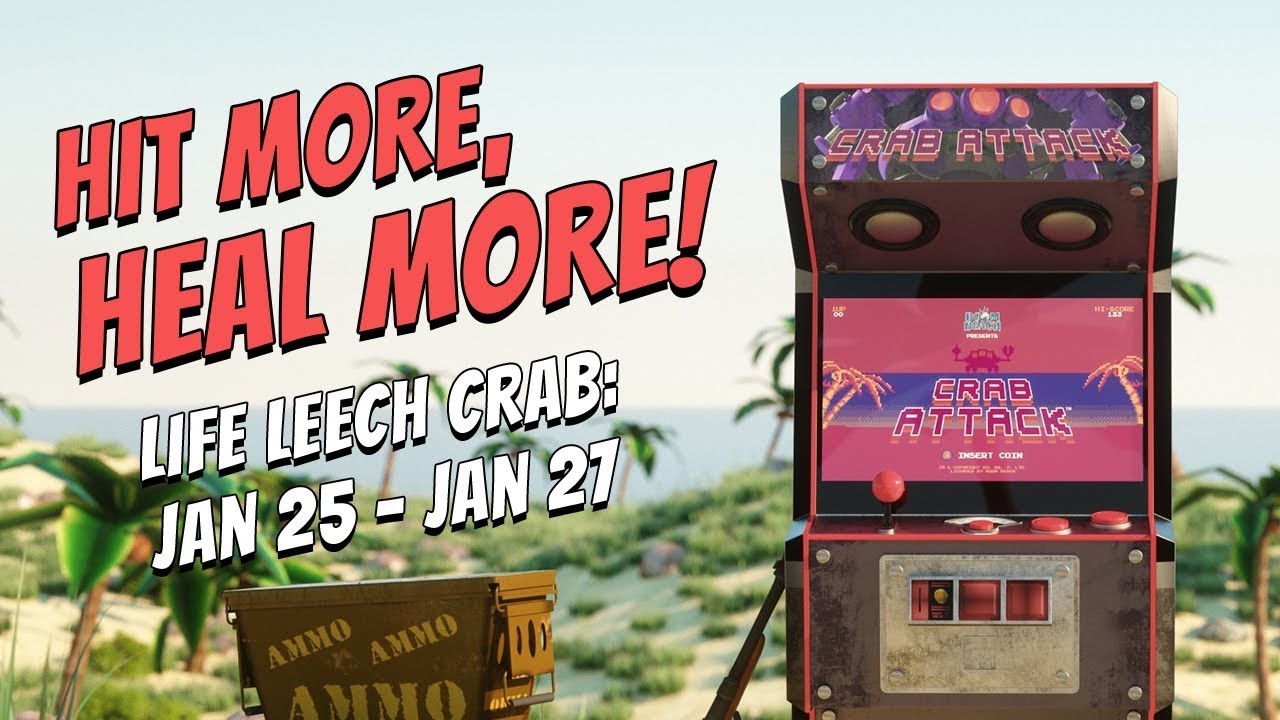 Boom Beach: The Life Leech Crab!