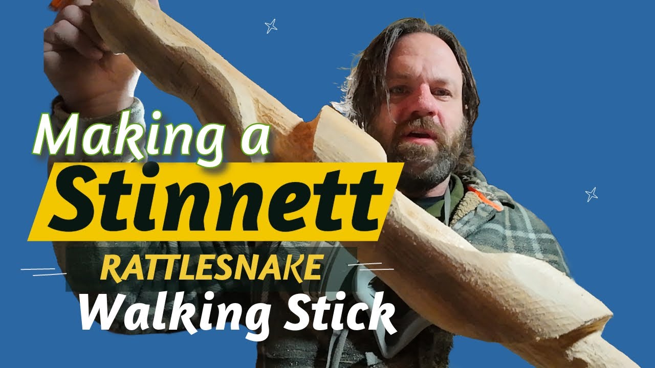 Making a Stinnett Rattlesnake Walking Stick | PART 1