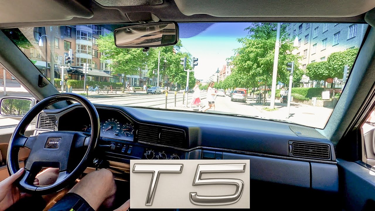 Cruising the hills of Gothenburg - Volvo 960 T5 sound - ONE TAKE
