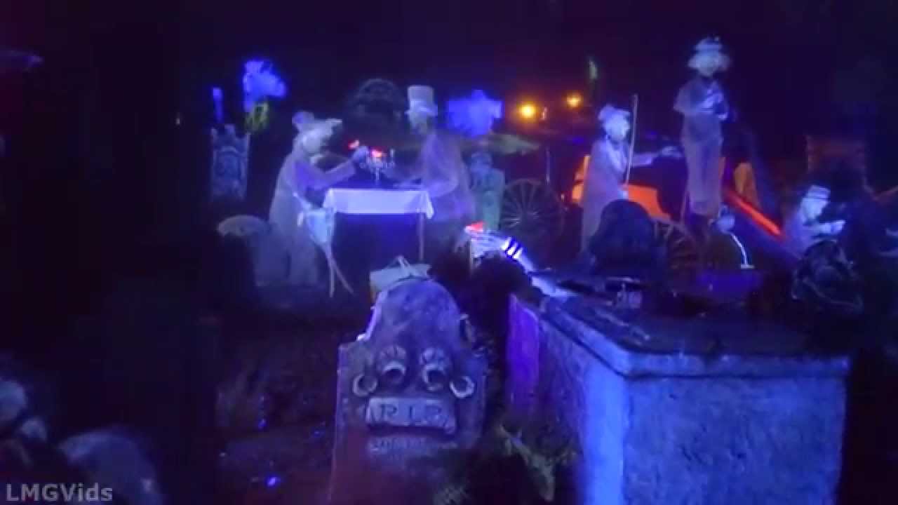 [HD] *Low Light Haunted Mansion Disneyland 1080p 60fps Full Complete Ridethrough