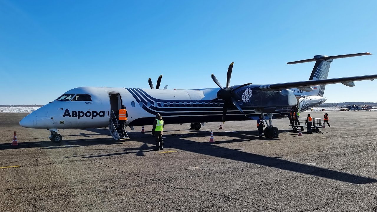 Aurora Airlines Bombardier DHC-8-Q402 | Lot Zeya do Błagowieszczeńska