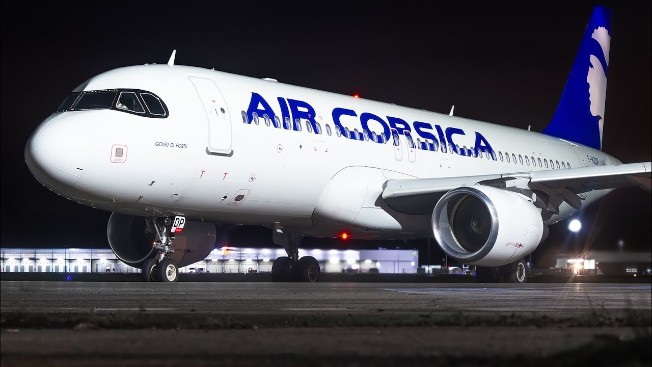 AIR CORSICA A320 F-HZDP Lyon ✈︎ Ajaccio [FLIGHT REPORT] EC-OEH