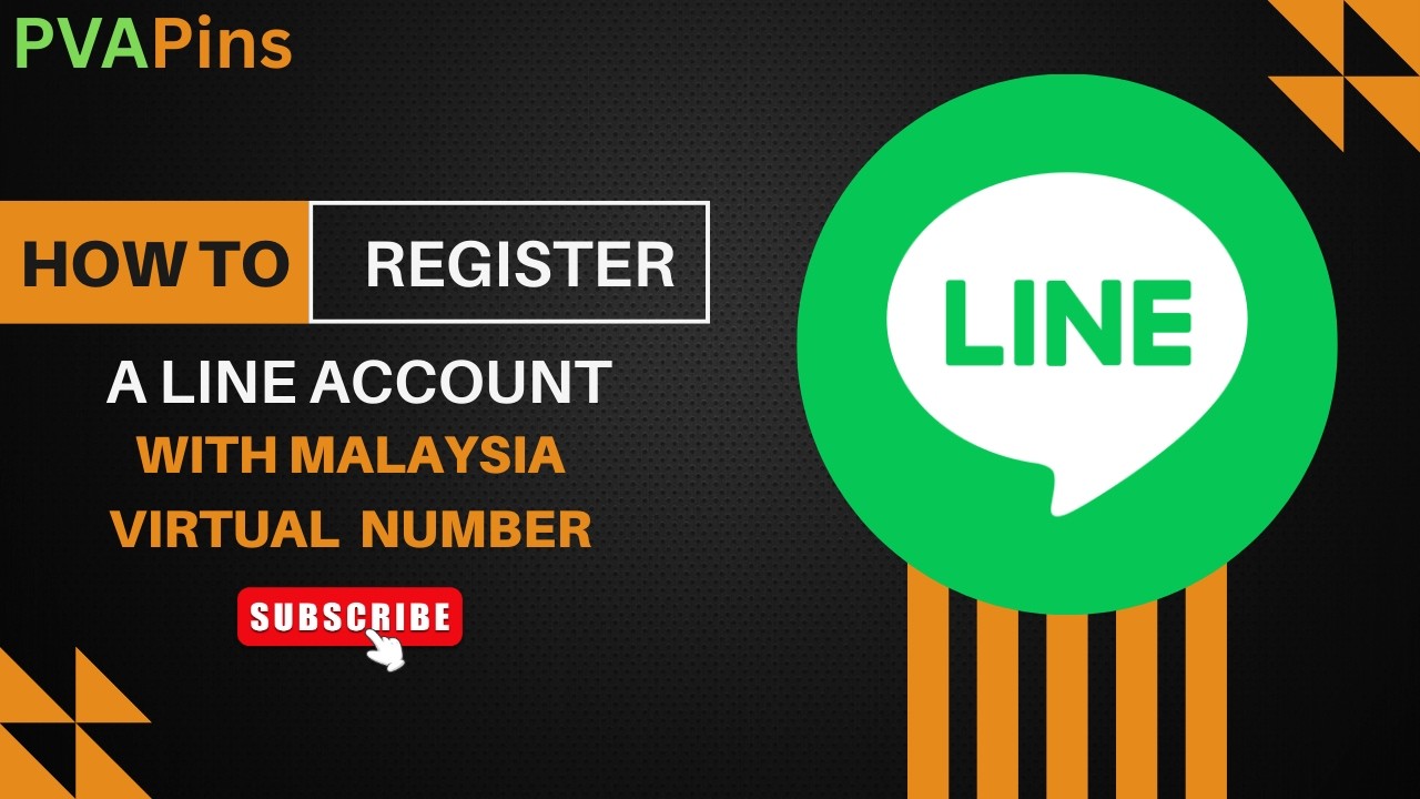 How to Register a LINE Account With Malaysia Virtual Phone Number