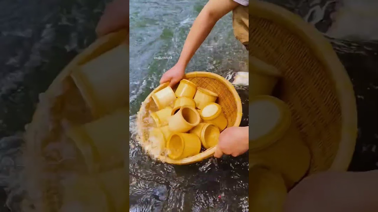 Ideia Incrível do Japão para Fazer Copos de Bambu