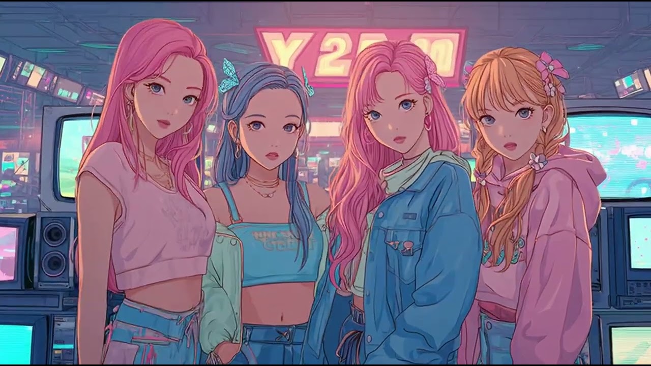 【Stereo Crush · Half Awake】핑크빛 잔상 · Low Static · Soft Pop ✨📼