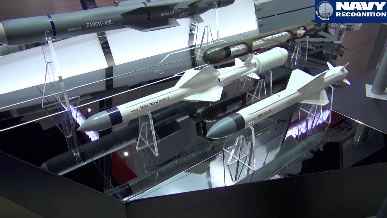 MBDA Exocet MM40 Block 3 and VL MICA at DSA 2014, Kuala Lumpur, Malaysia