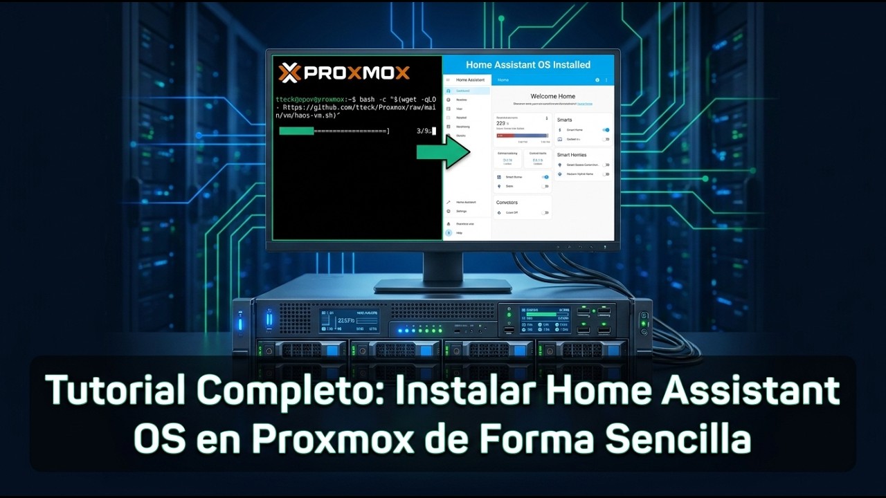 Instalación de Home Assistant en Proxmox