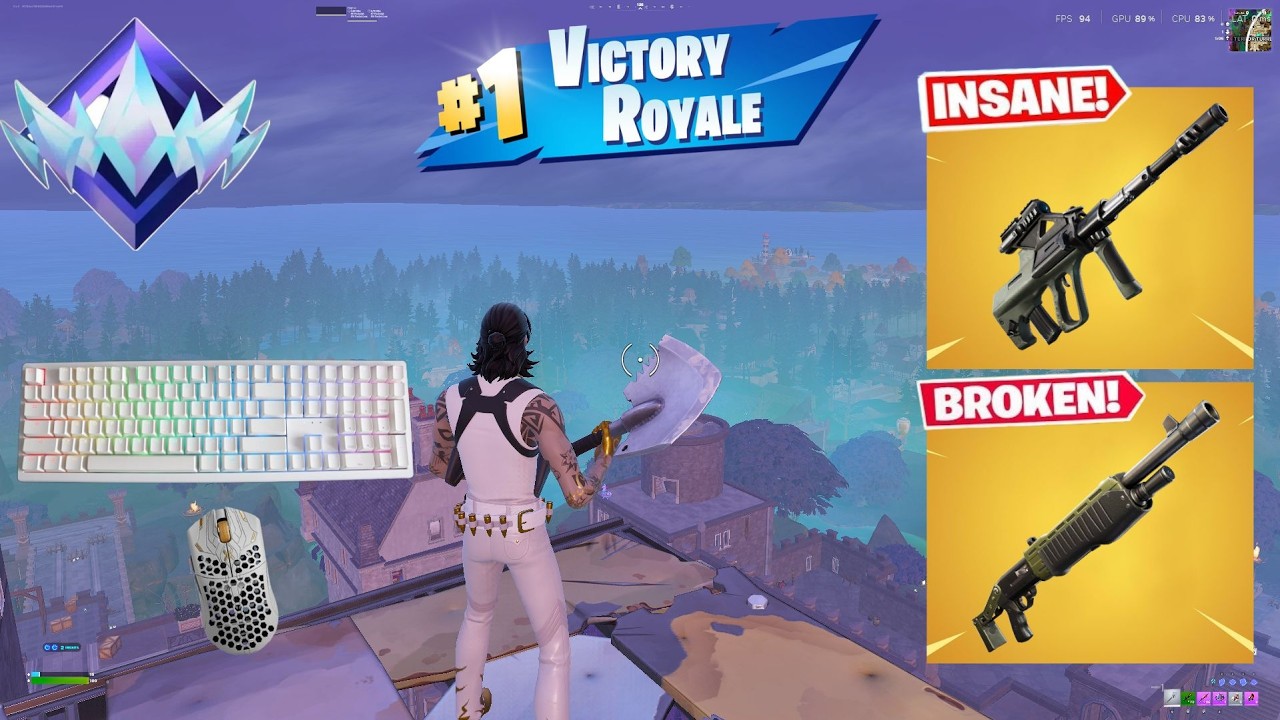 Fortnite Unreal Ranked Reload on PC • { Keyboard & Mouse Gameplay } • Chapter 7 | 4K 240FPS
