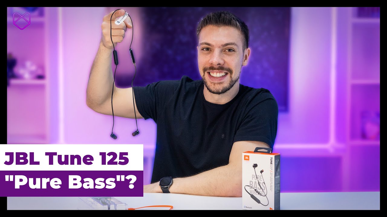 JBL 125BT,  o fone que promete GRAVES diferenciados! (Pure Bass)