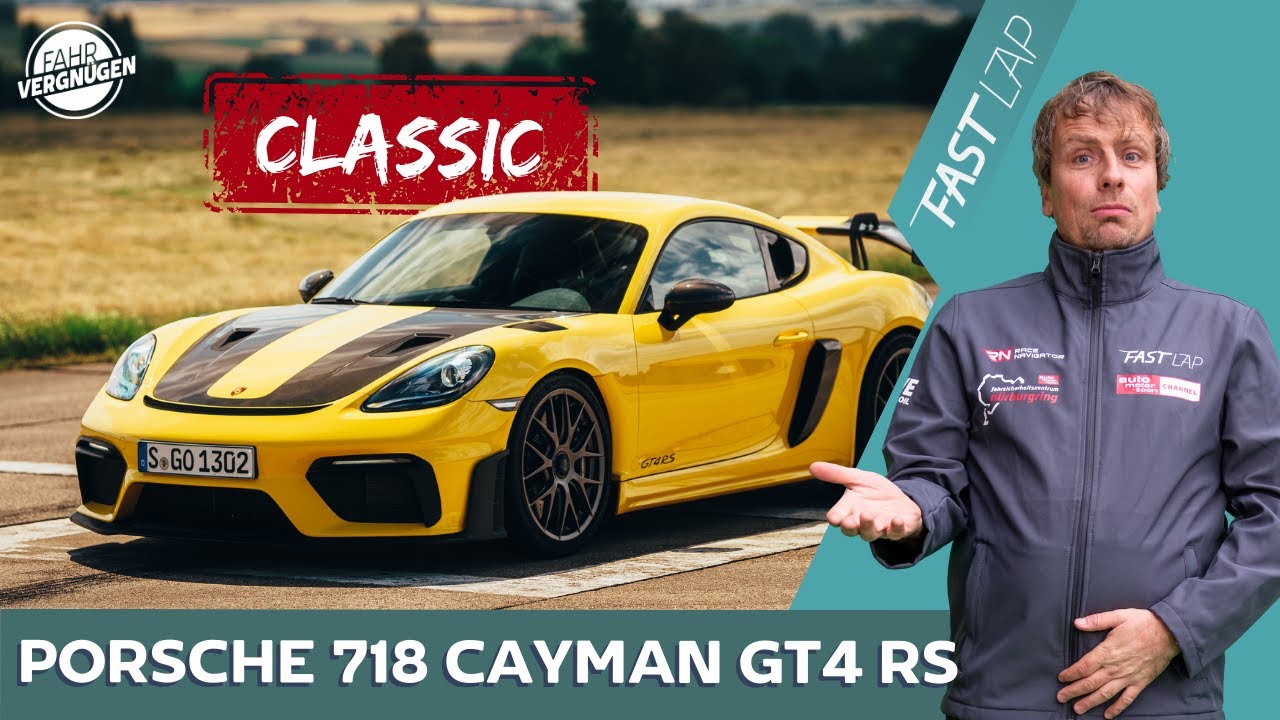 Porsche 718 Cayman GT4 RS: Radikal. Roh. Rennstrecke. // Fast Lap Classic