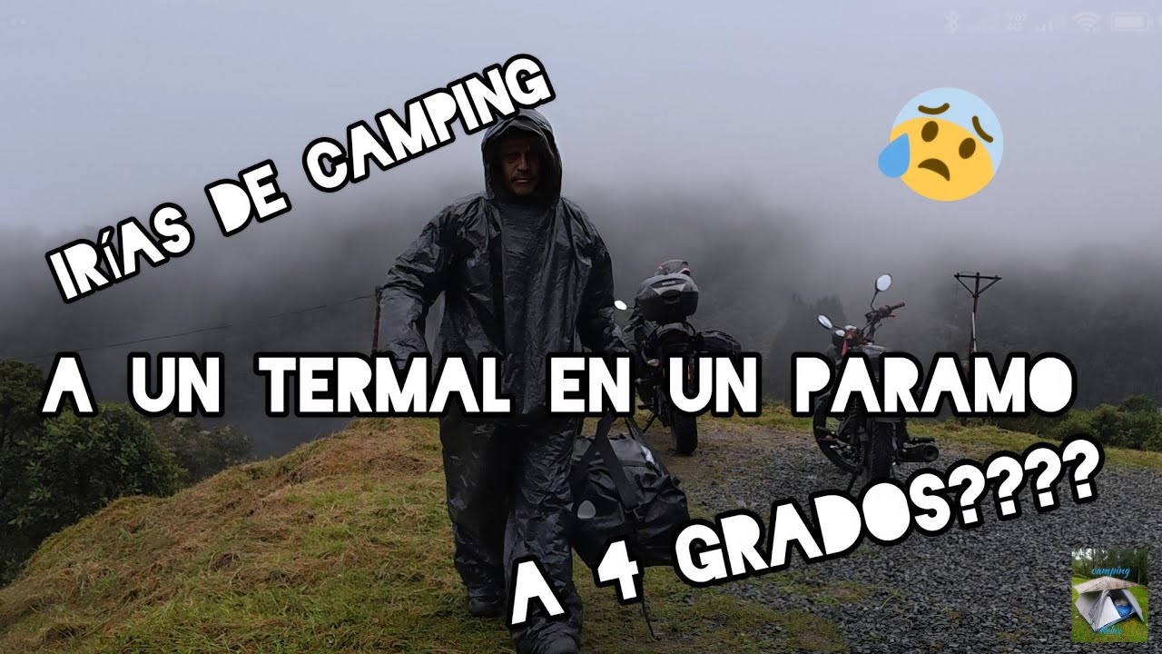 CAMPAMENTO BAJO EL 🥶🥶FRIO