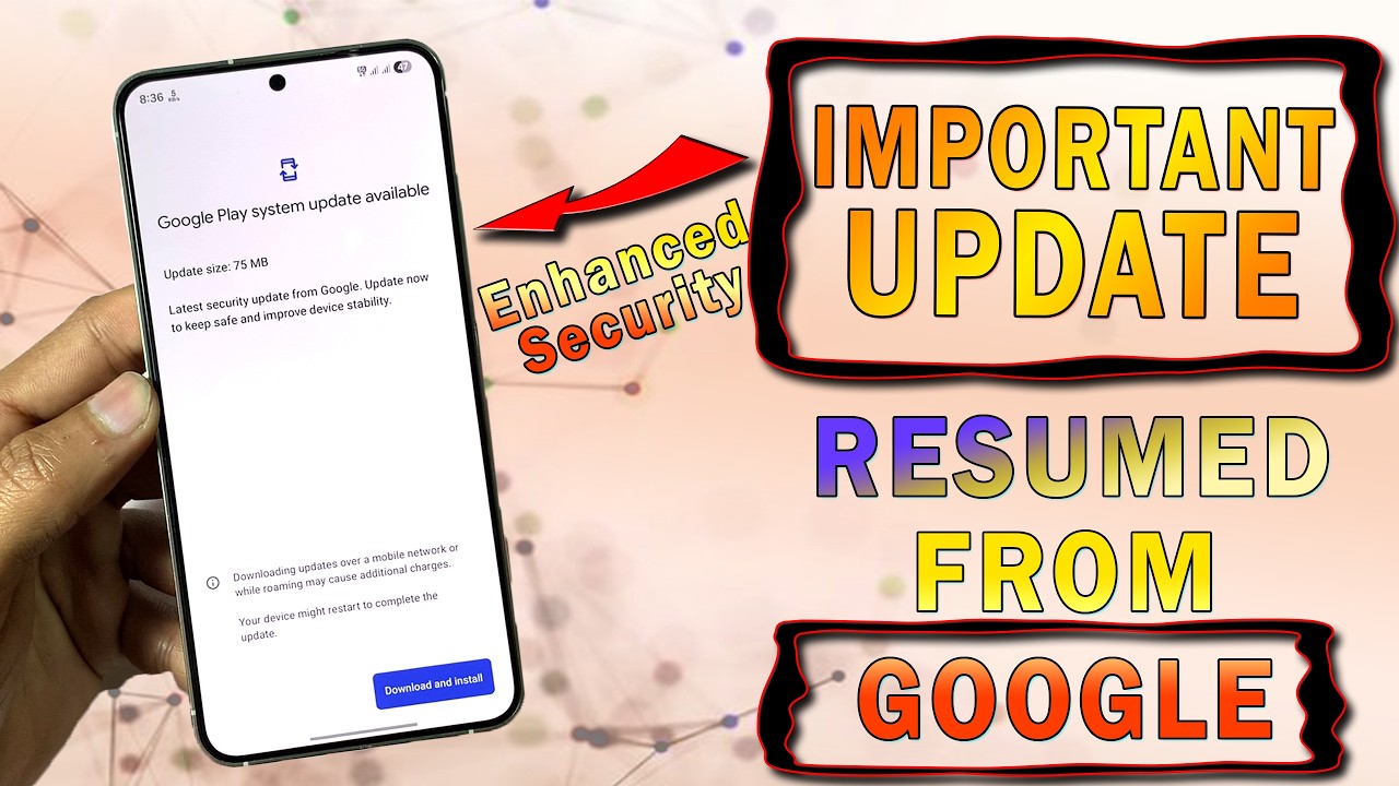 Important Update From Google - Google Play System Update - January 2026