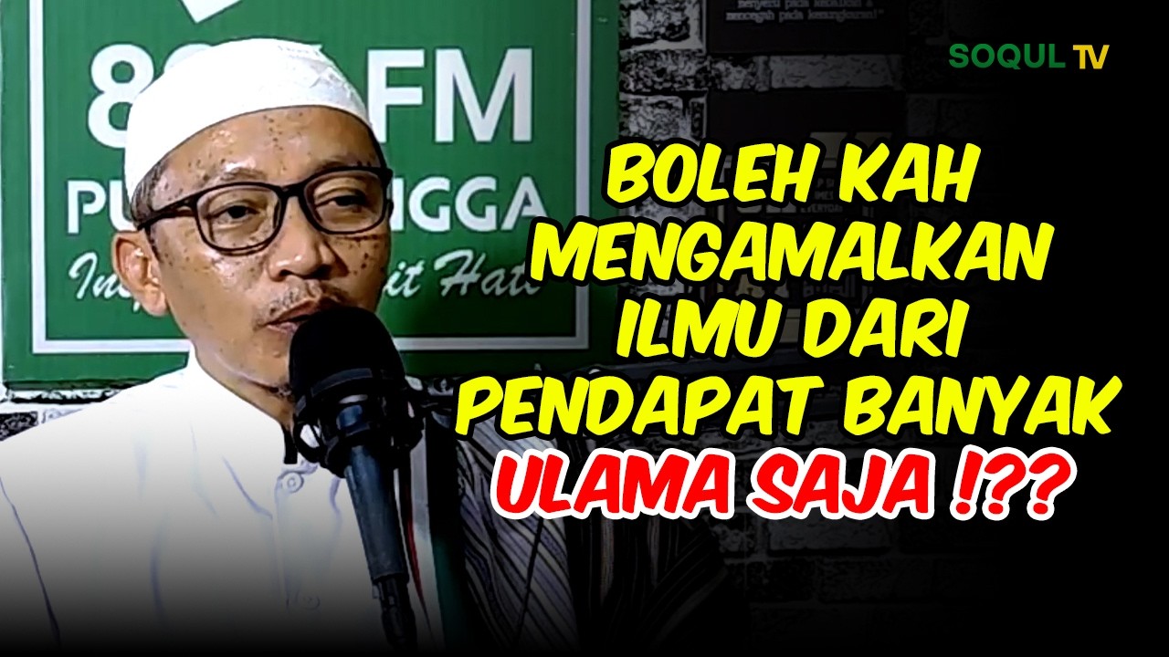 Bolehkah Mengamakan Ilmu Yang Di Sepakati Oleh Banyak Ulama !?? | Kyai Faiz Menjawab