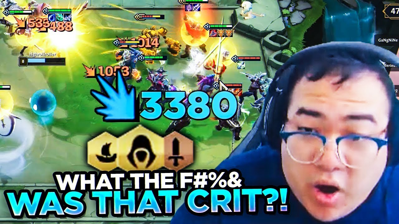 ARE 6 ASSASSINS GOOD AGAIN? WHAT WAS THAT CRIT?! | Teamfight Tactics