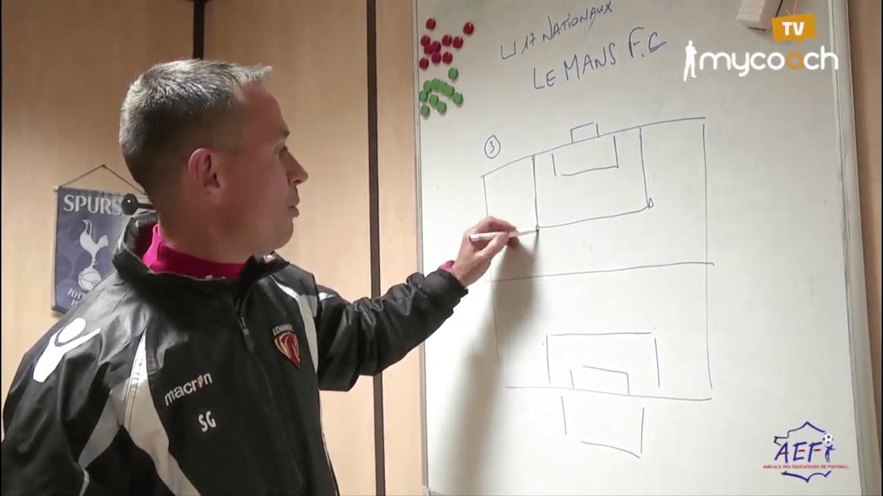 Entraînement avec les U17 Nationaux - Le Mans FC