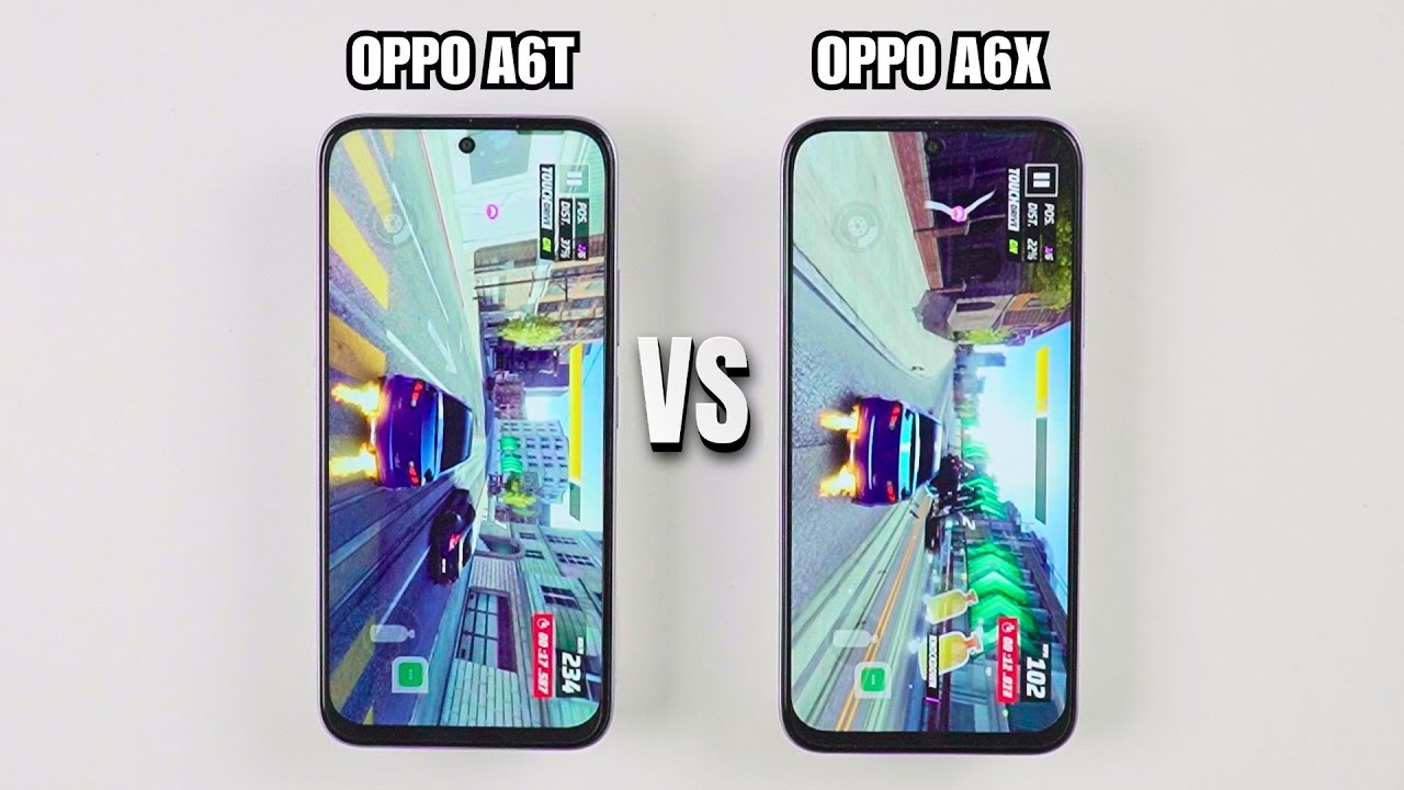 OPPO A6T VS OPPO A6X | Display Test, Speed Test, Camera Comparison