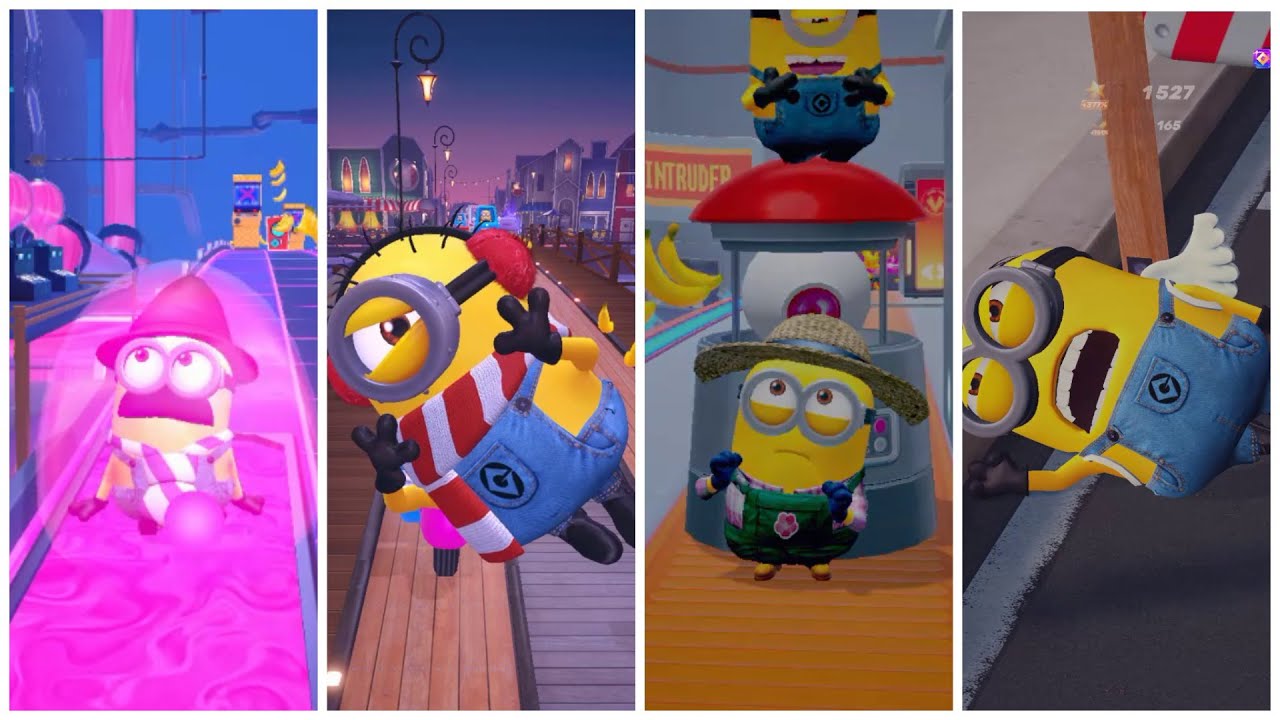 Minion Rush 100 Funny Moments and Fails