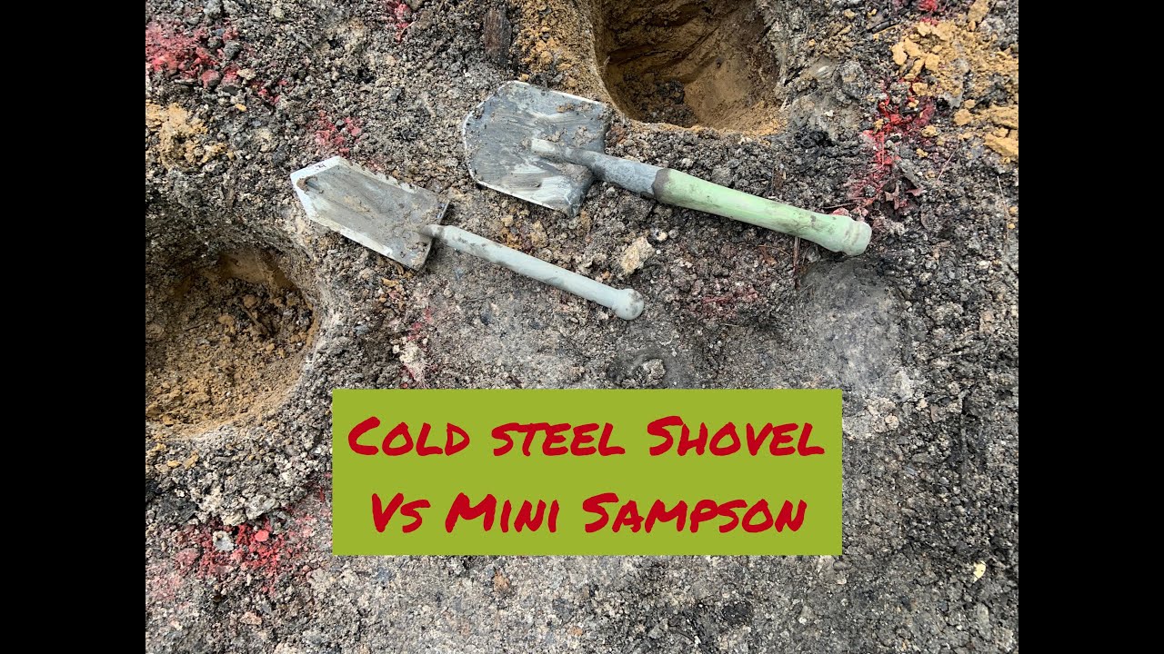 Cold Steel Special Forces Shovel Vs Lesche Mini Sampson COMPARISON REVIEW