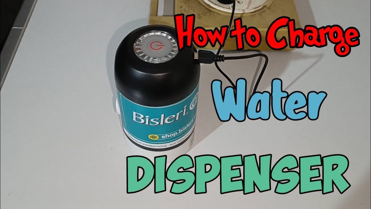 How to Charge Bisleri Water Dispenser Simple Steps | Bisleri Automatic Water Dispenser