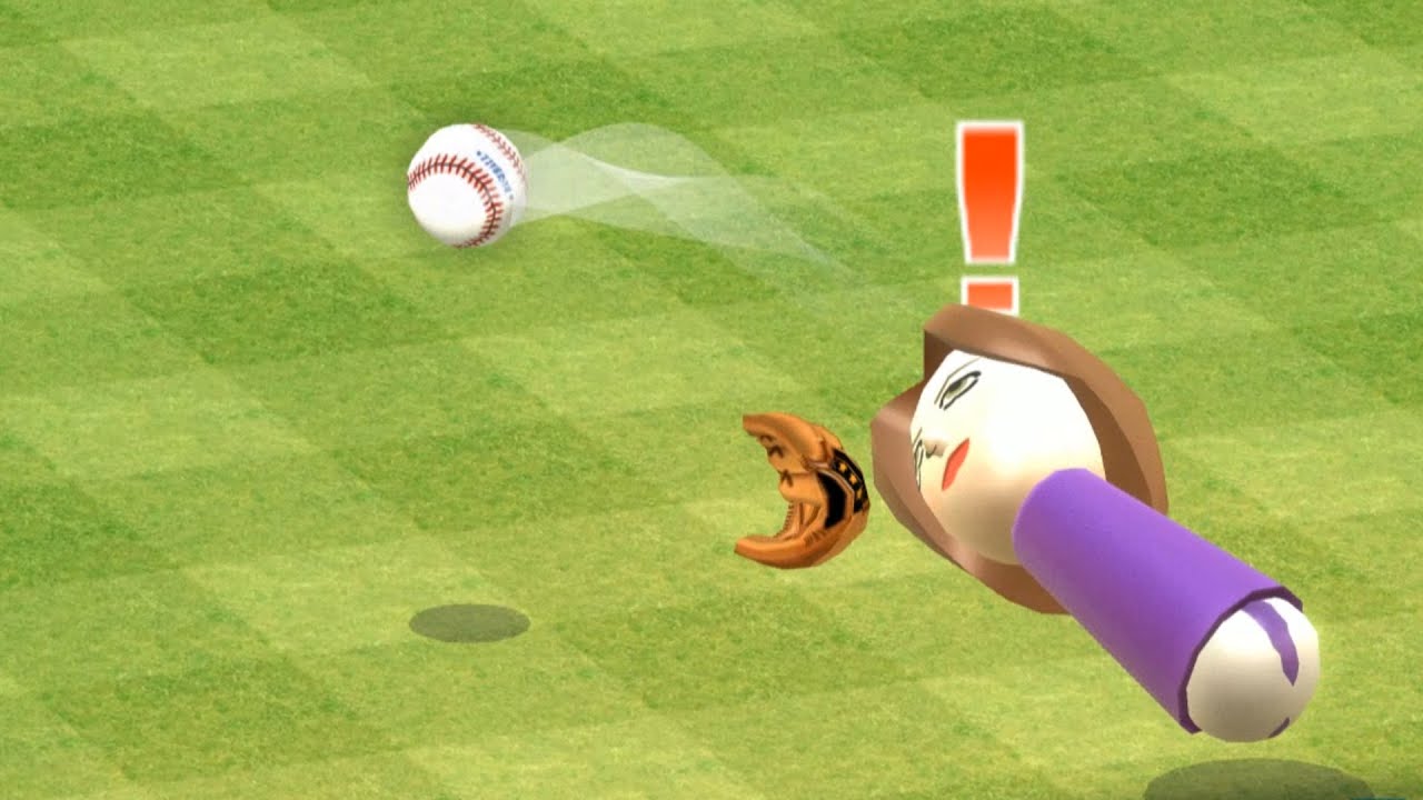 Baseball Me vs Elisa Wii Sports | Vmgaming