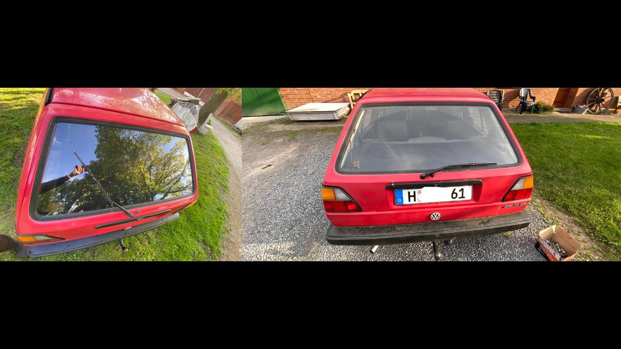 Heckwischer anlegen | Golf 2 #How to