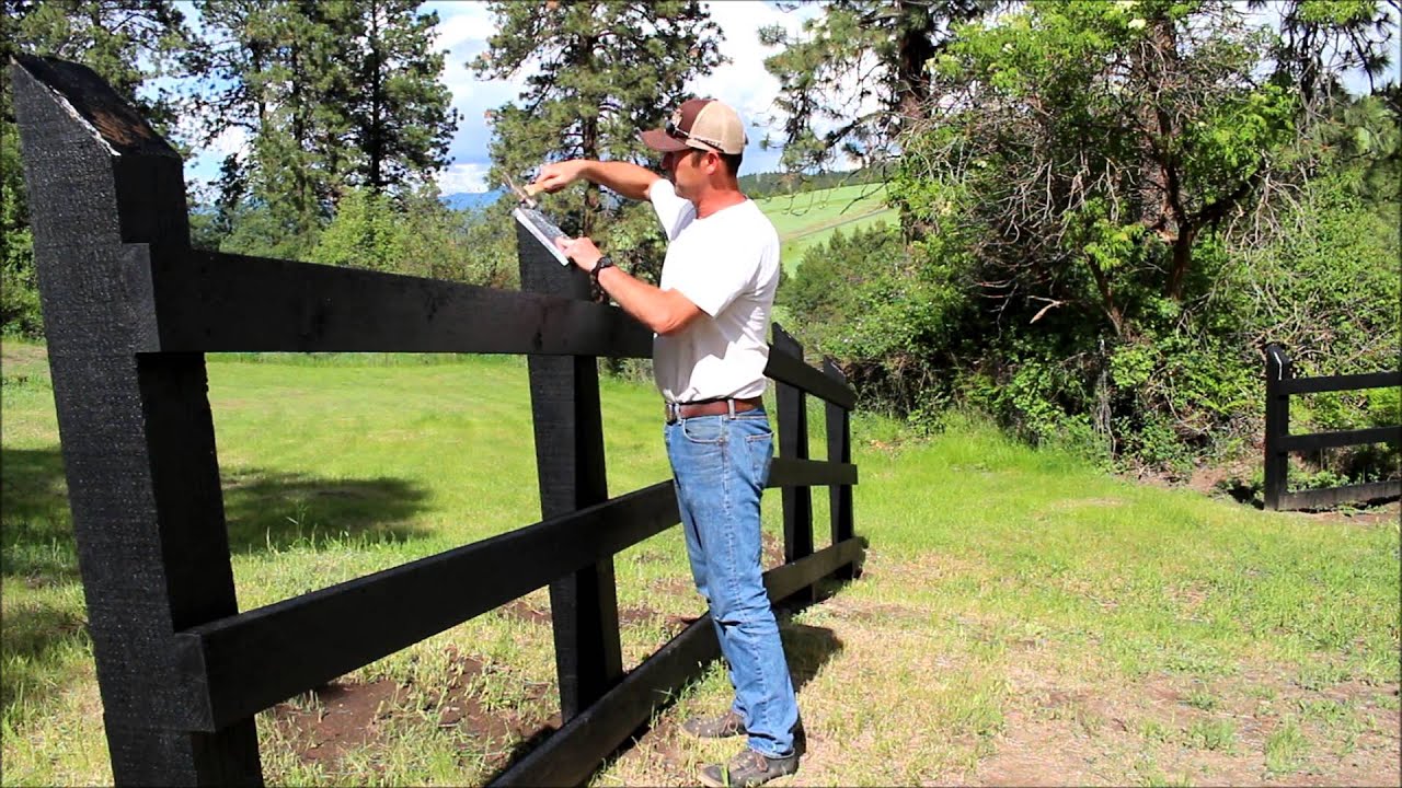 Building a Three Rail Fence