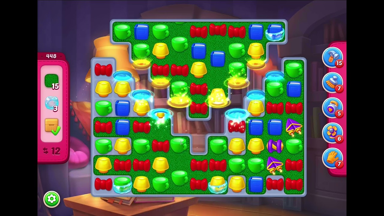 HomeScapes Level 448 no boosters (2025)