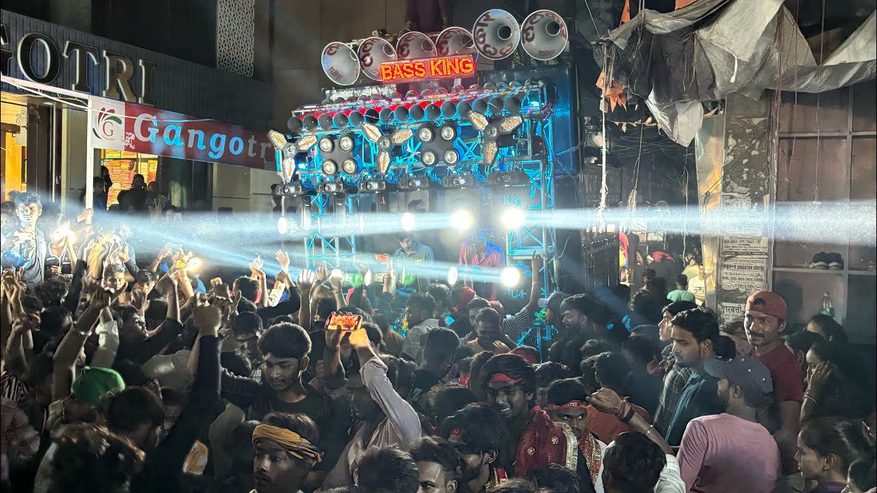 Tabahi King Lalkar Dj Hajipur Durga Puja Visharjan Danapur Khagaul Patna 2024 Bass King  Lalkar Dj