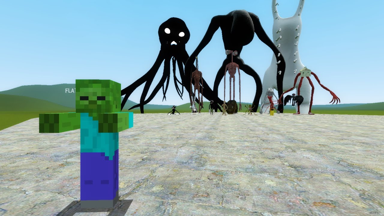 ZOMBIE VS TREVOR HENDERSON CREATURES!! Garry's Mod Sandbox