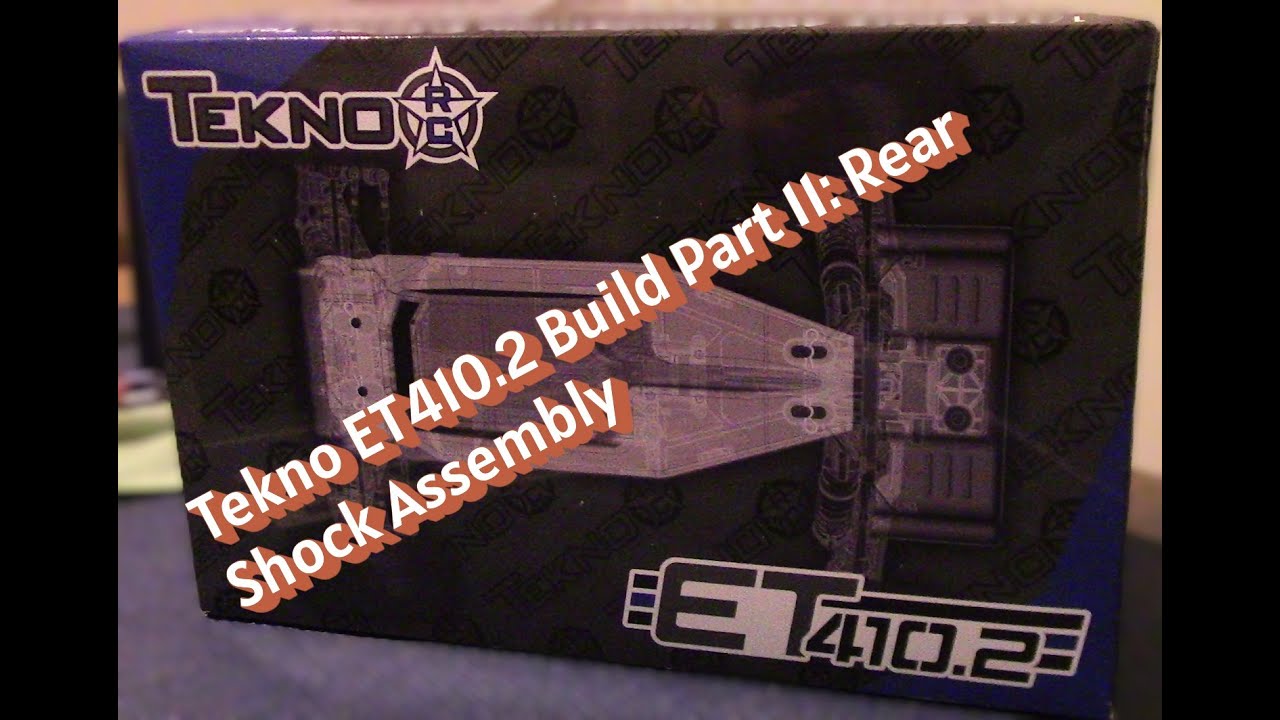 Tekno ET410.2 Bag L Part 11: Rear Shock Assembly