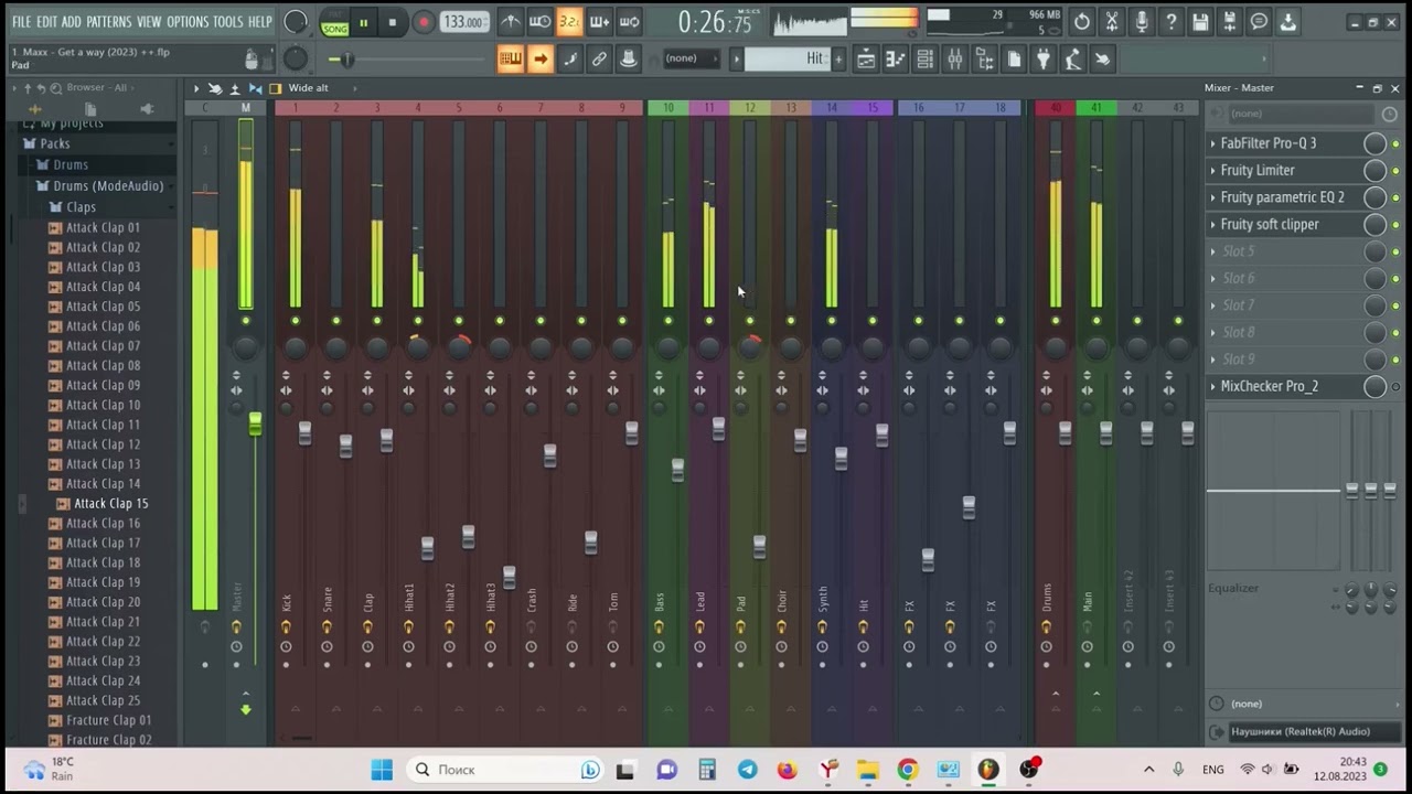 Maxx - Get a way (FL Studio 20 remake)