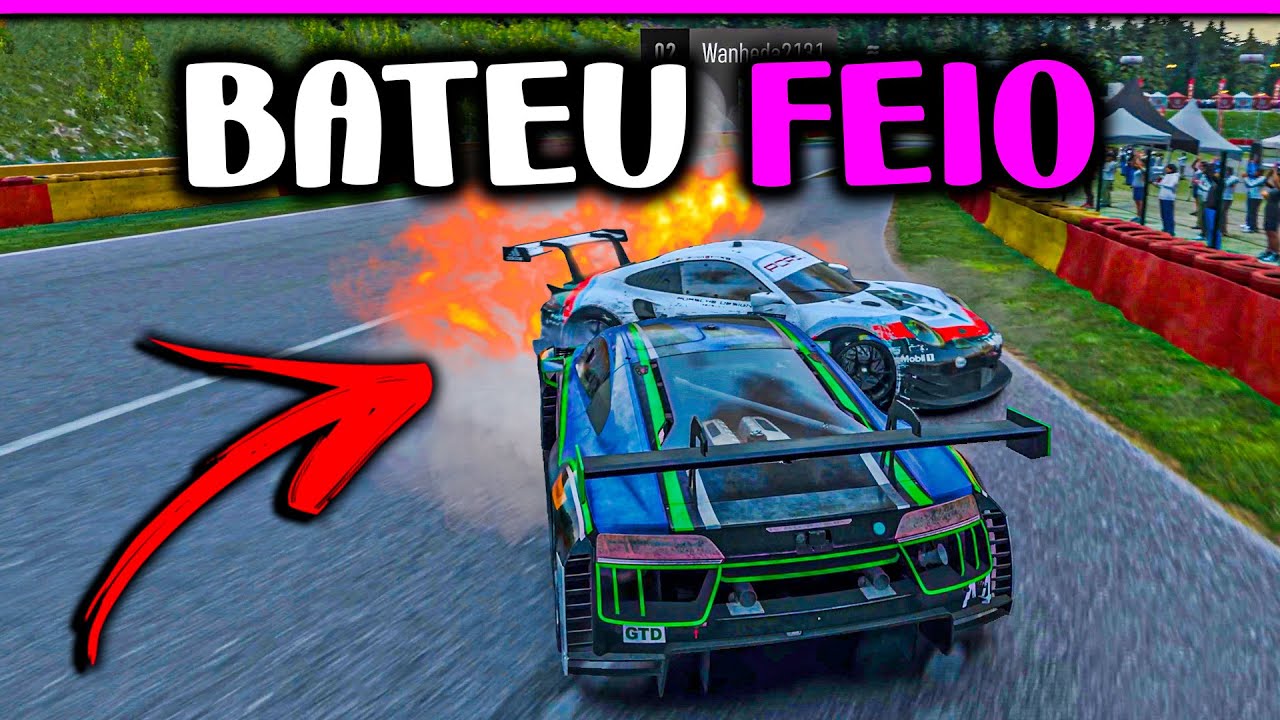 NÃO foi minha CULPA - Audi R8 LMS GT3 - Spa-Francorchamps - NOVO Forza Motorsport 2023