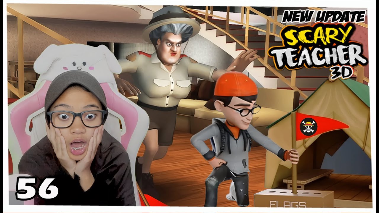 PRANK KEMAH MISS T - Scary Teacher 3d Indonesia