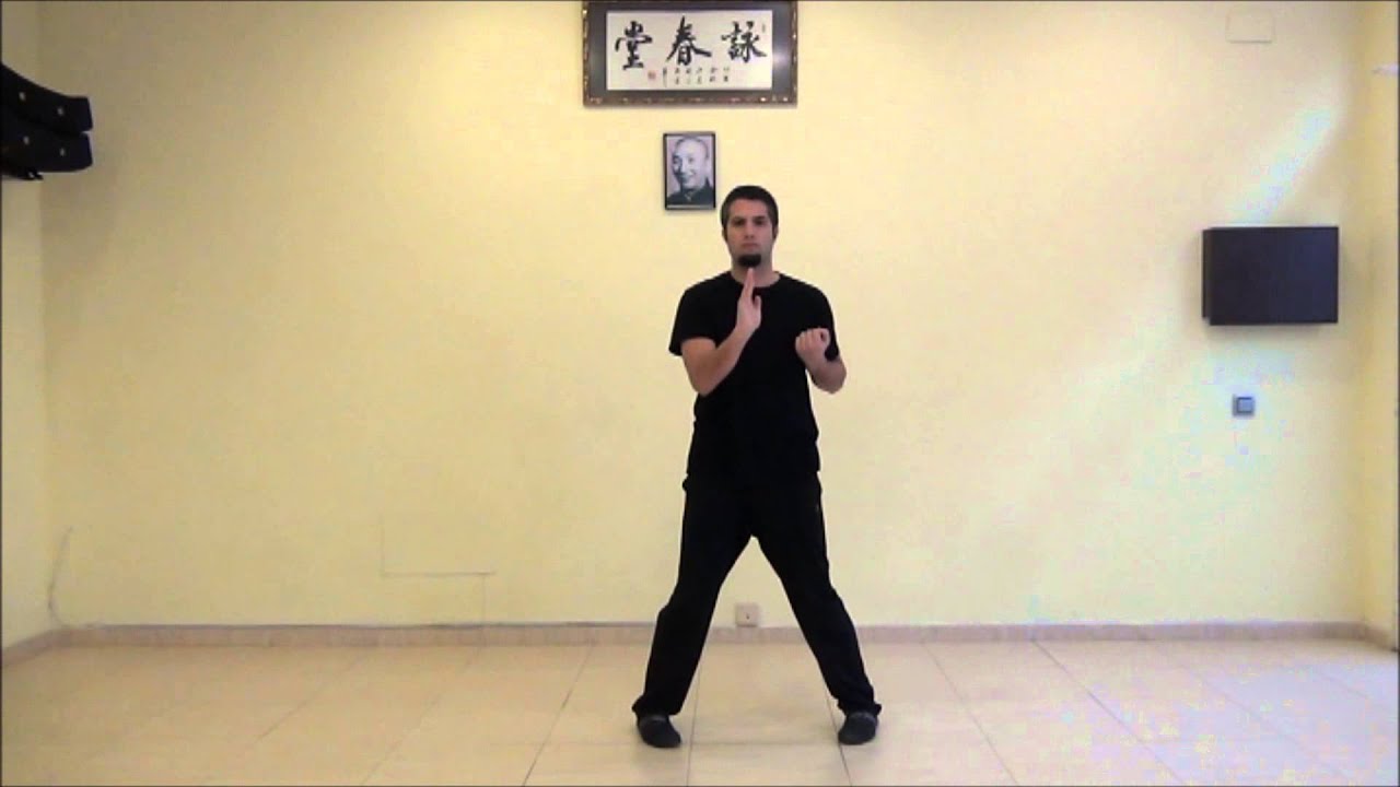 Wing Chun - Siu Nim Tao (vista frontal) 1/28