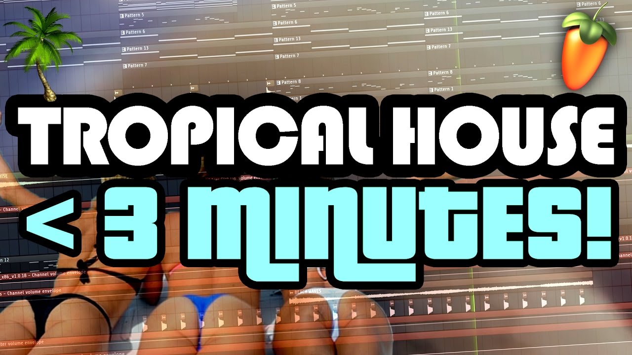 TROPICAL HOUSE IN UNDER 3 MINUTES