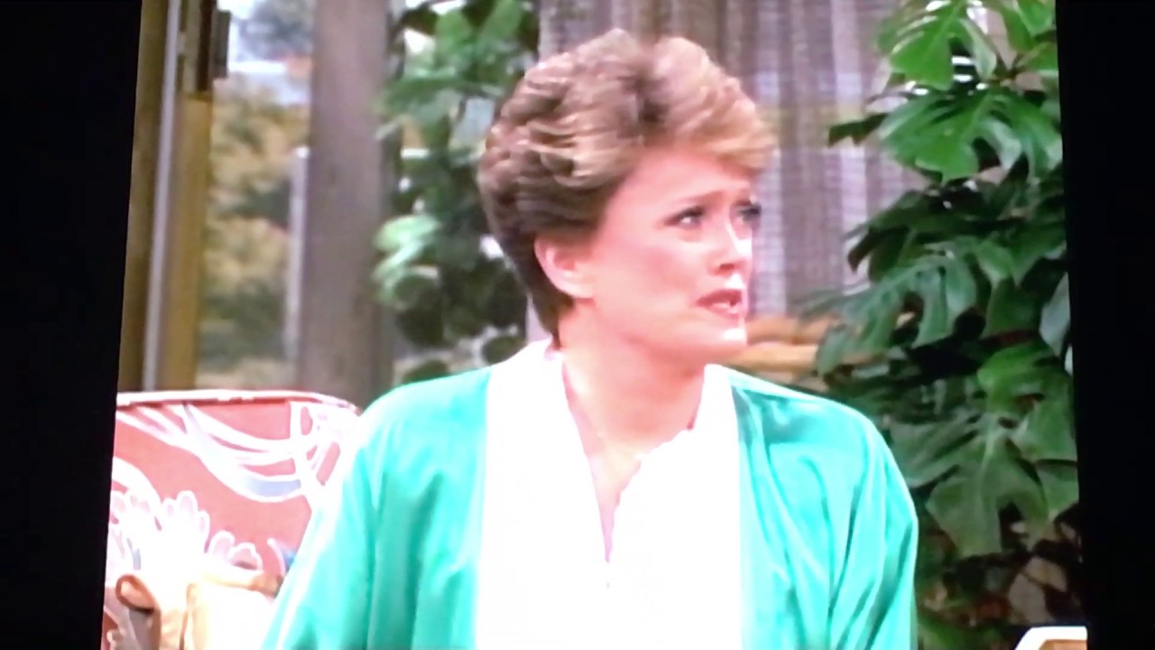 The Golden girls Blanche is pregnant