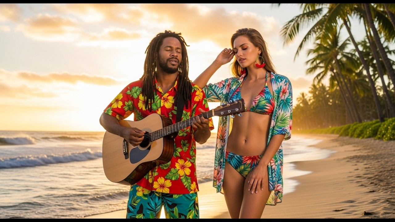 🌊 Hawaiian Tropical Chill – Laid-Back Reggae for Peace & Positivity 🌺