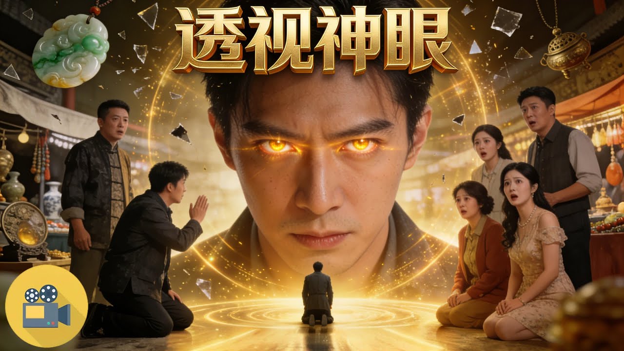 🔥💥周龍被未婚妻一家打碎傳家玉佩，他當場吐血昏迷，再睜眼竟覺醒透視黃金瞳，一夜橫掃古玩圈，前任跪著求複合！#男頻爽劇 #熱門短劇 #短劇推薦 #透視神眼