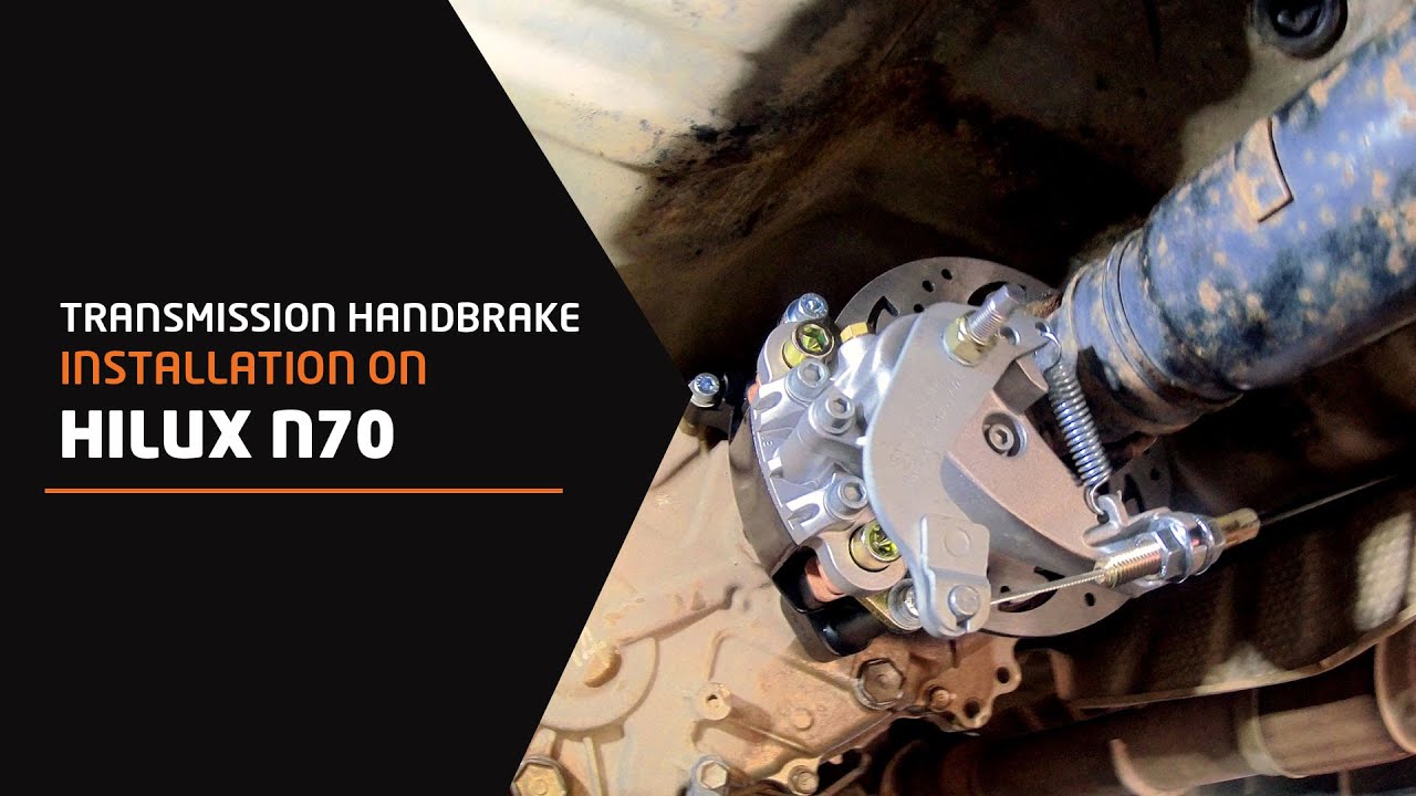 Transfer Case Handbrake installation on Hilux N70