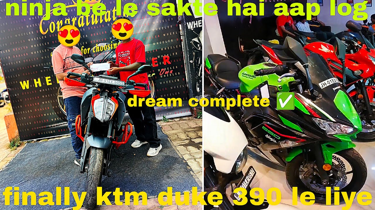 finally ktm duke 390 le liye l second hand new condition Duke 390 l sab ka dream bike KTM Duke 390